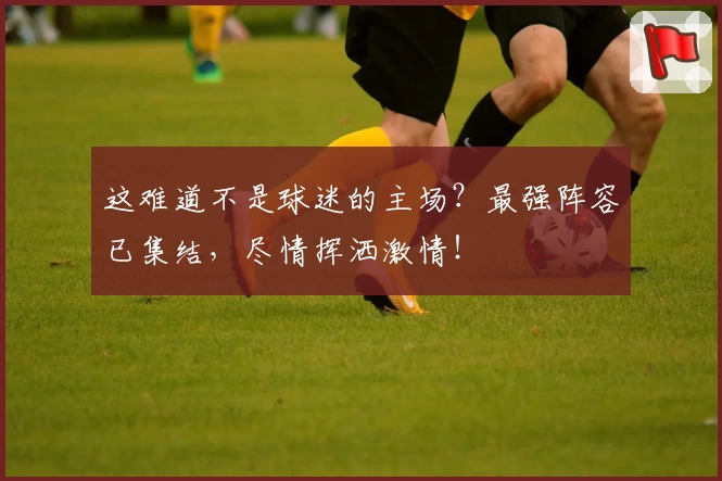 这难道不是球迷的主场?最强阵容已集结,尽情挥洒激情!